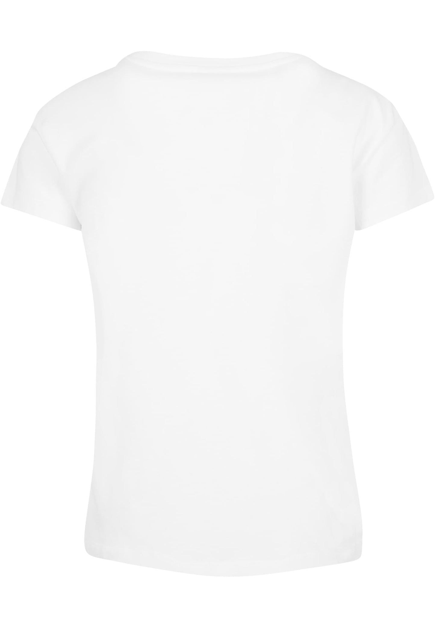 Ladies MHSS Logo Pink T-Shirt White