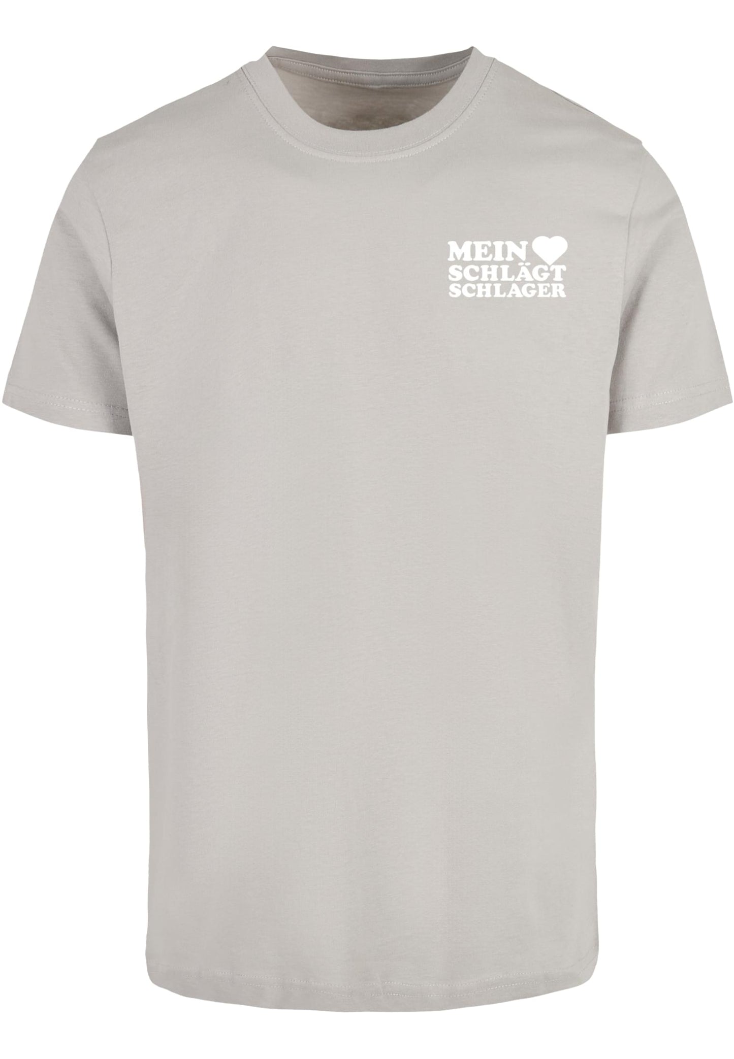 MHSS Logo Weiß T-Shirt 2 Lightasphalt