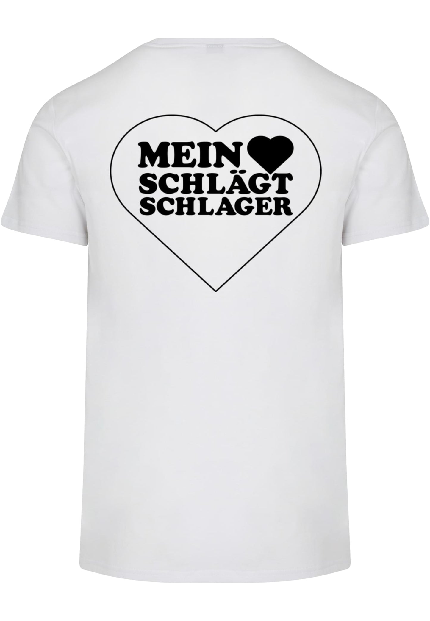 MHSS Herz Schwarz 2 Basic T-Shirt White