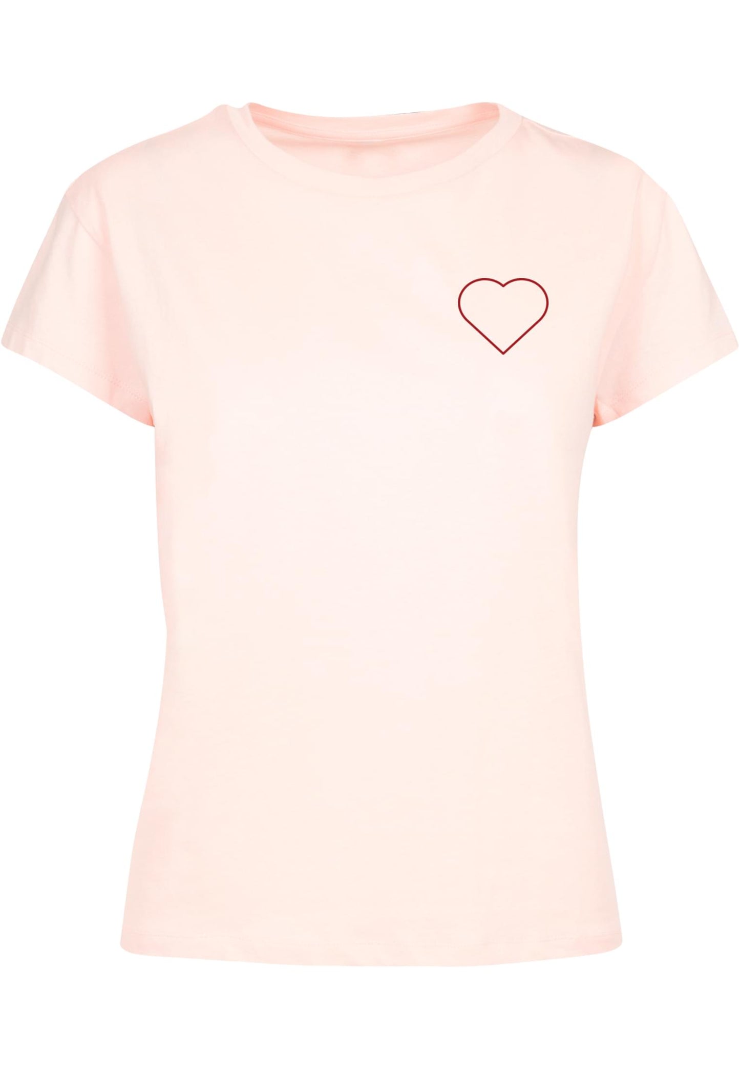 Ladies MHSS Herz Rot 2 T-Shirt Pink