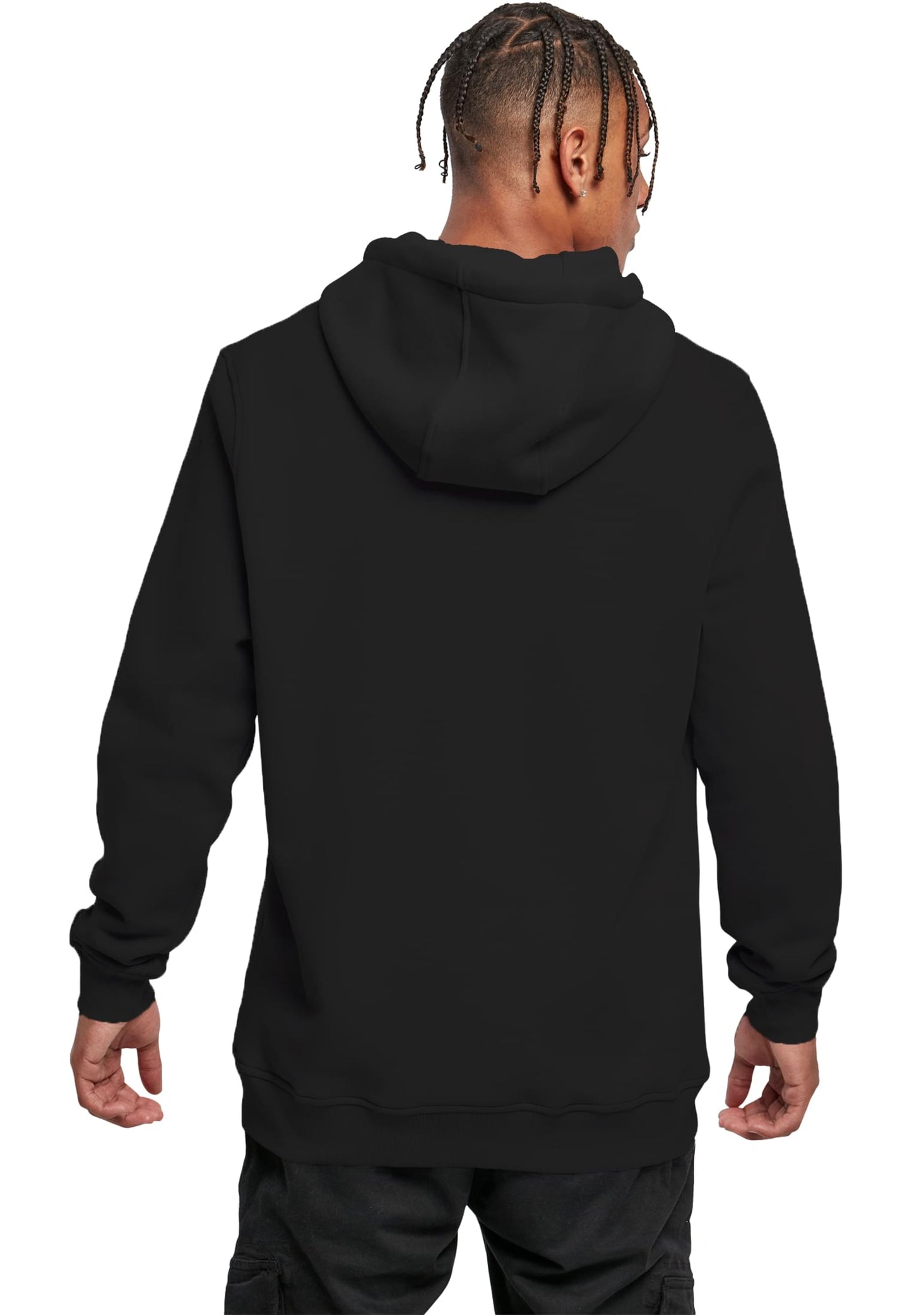 MHSS Logo Weiß Hoodie 2 Black