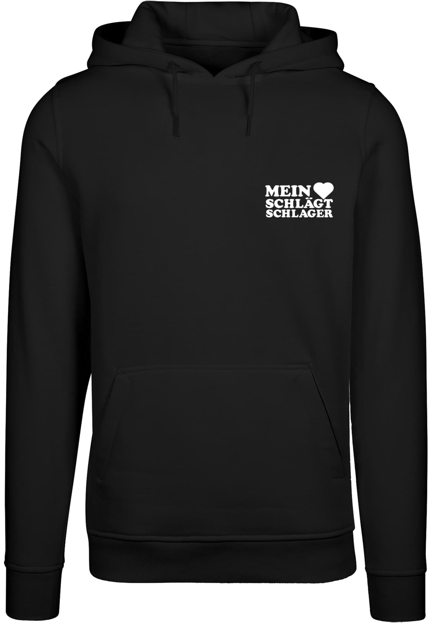 MHSS Logo Weiß Hoodie 2 Black