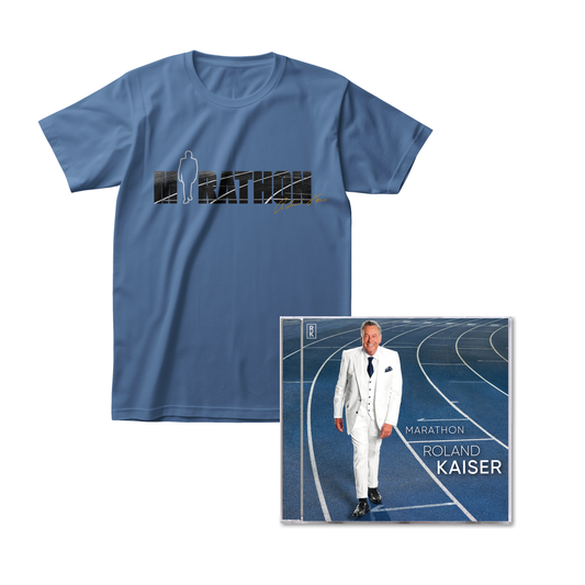 Roland Kaiser - Marathon (CD + T-Shirt Bundle)