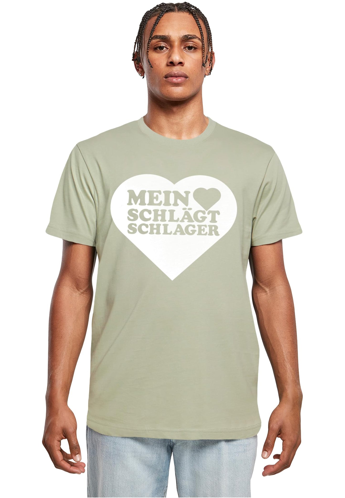 MHSS Herz Weiß T-Shirt Softsalvia