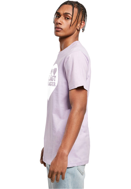 MHSS Herz Weiß T-Shirt Lilac
