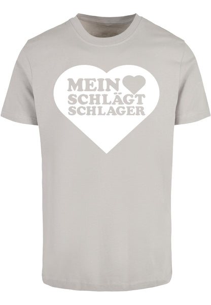MHSS Herz Weiß T-Shirt Lightasphalt
