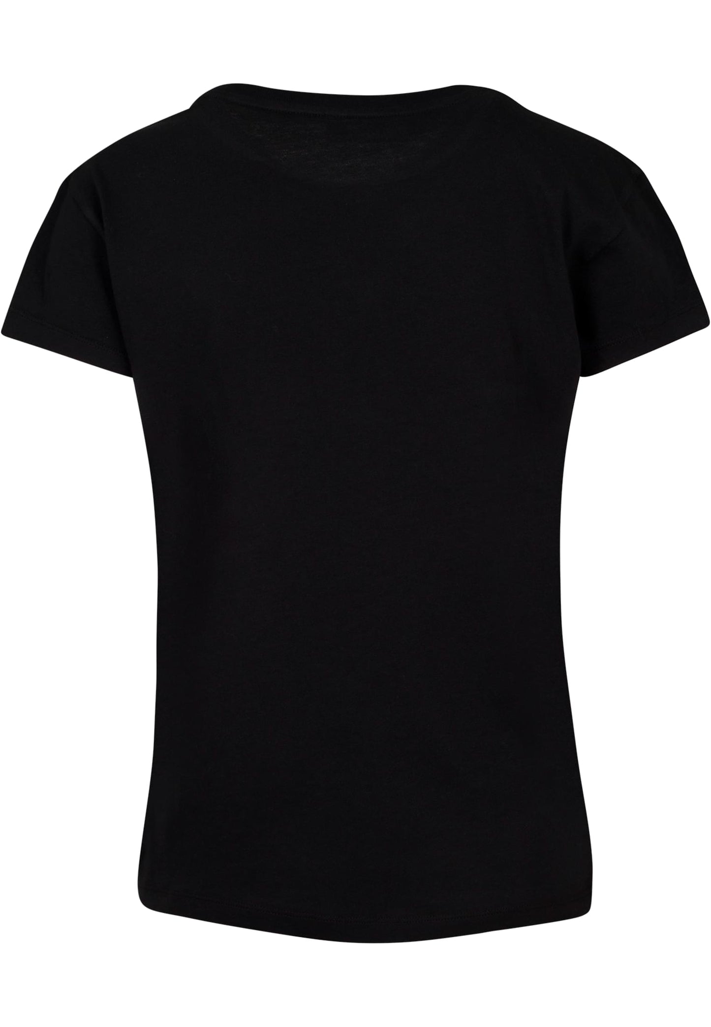 Ladies MHSS Logo Pink T-Shirt Black