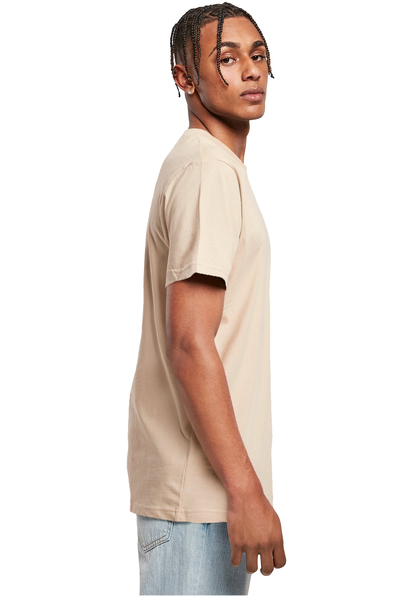 MHSS Logo Weiß T-Shirt 2 Sand