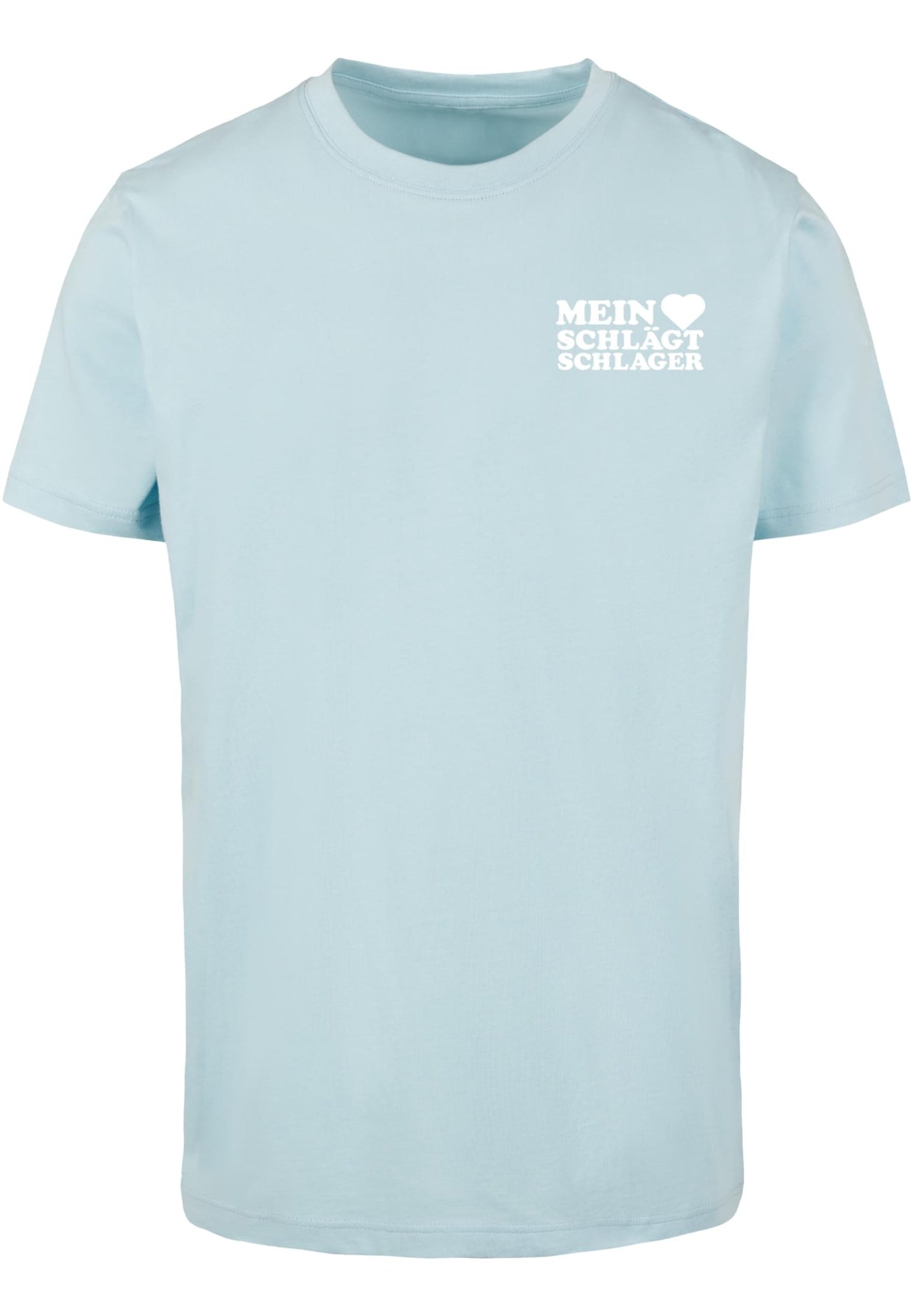 MHSS Logo Weiß T-Shirt 2 Ocean Blue