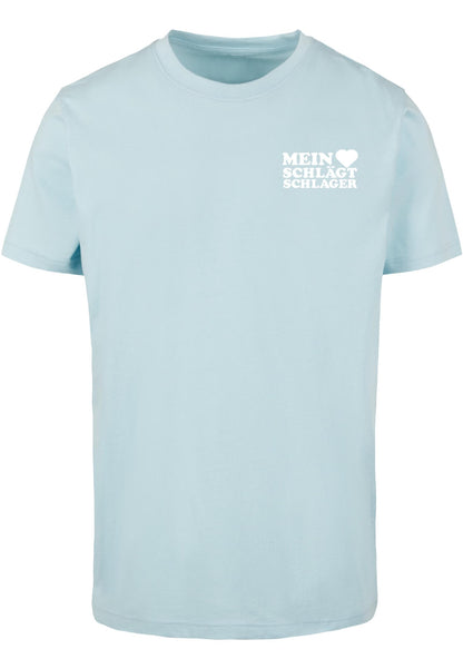 MHSS Logo Weiß T-Shirt 2 Ocean Blue