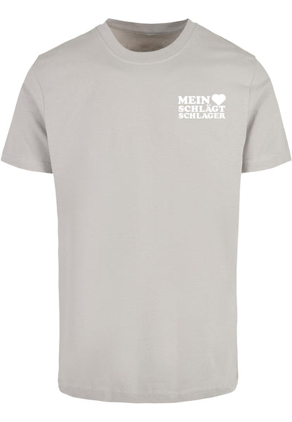MHSS Logo Weiß T-Shirt 2 Lightasphalt