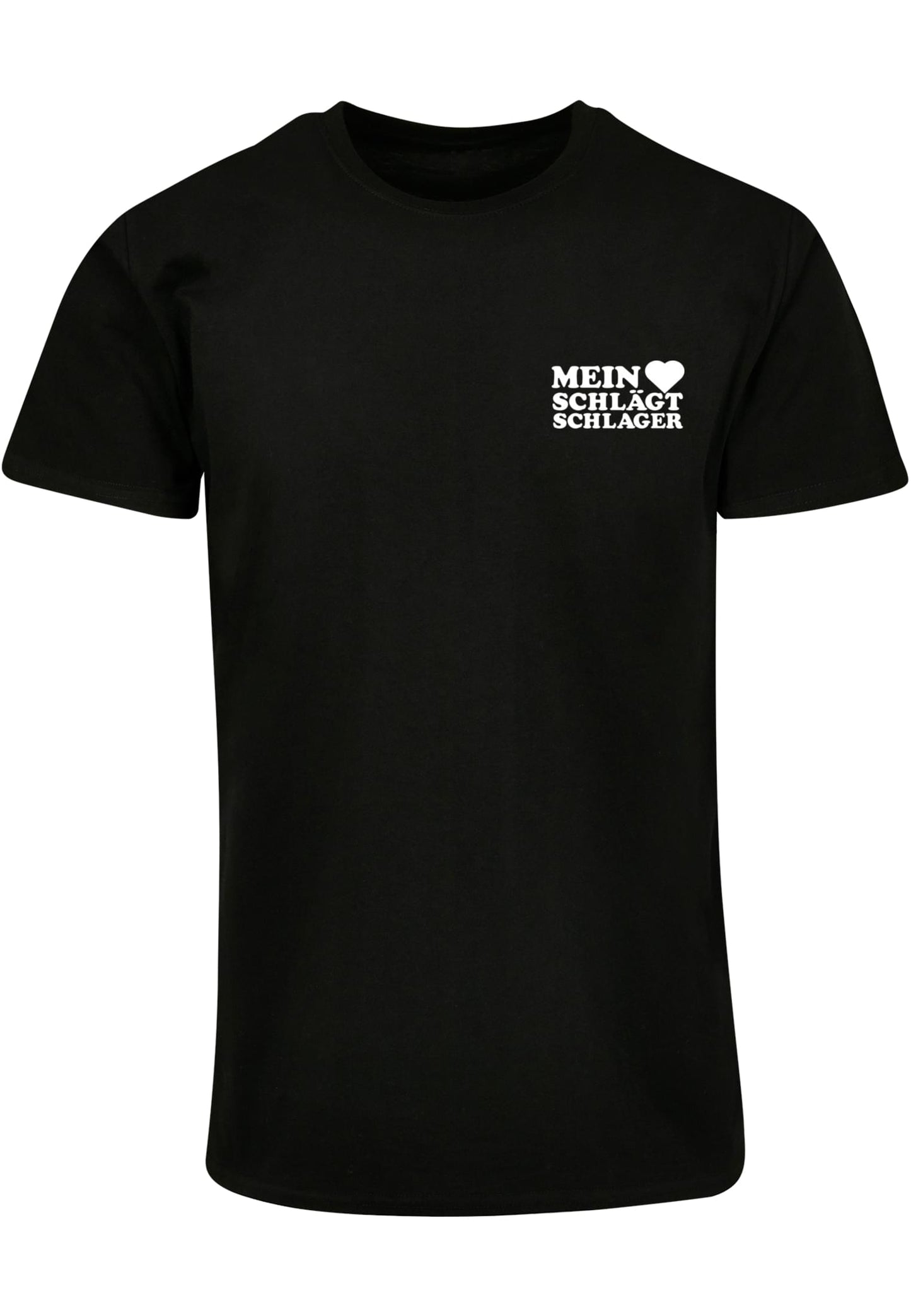 MHSS Logo Weiß Basic T-Shirt 2 Black