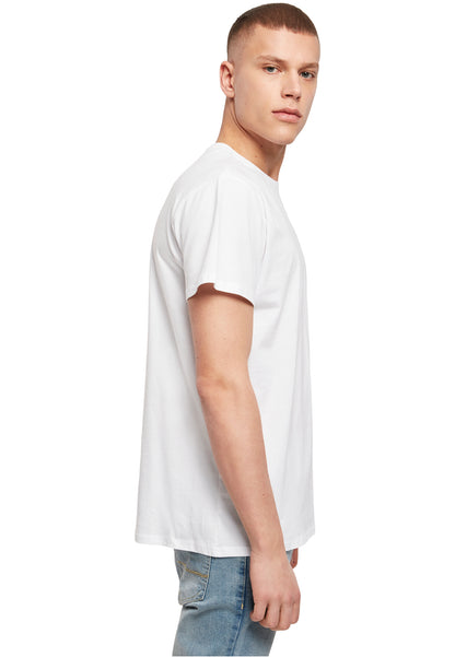 MHSS Logo Schwarz Basic T-Shirt 2 White