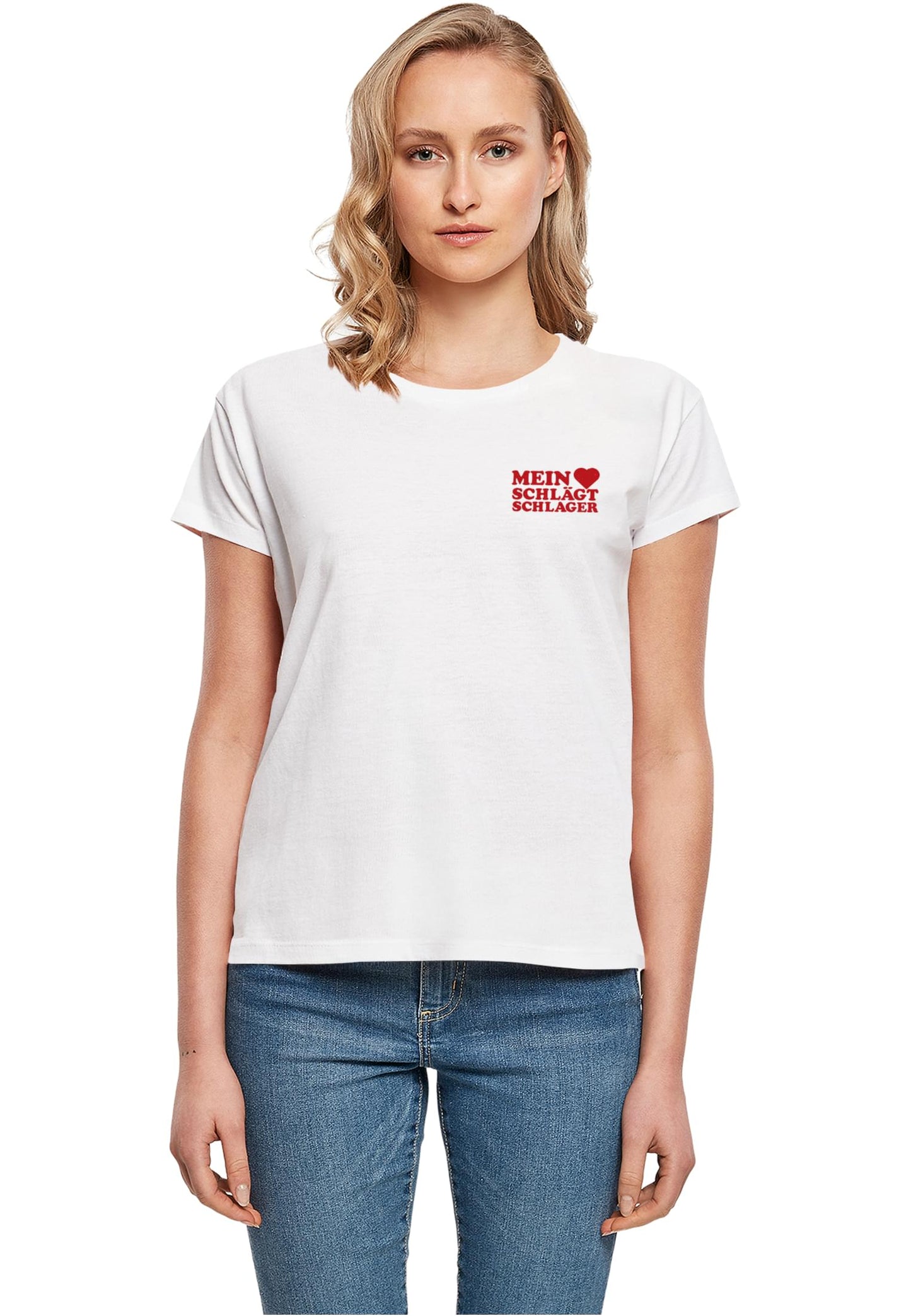 Ladies MHSS Logo Rot T-Shirt 2 White