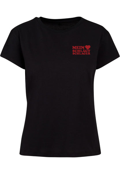 Ladies MHSS Logo Rot T-Shirt 2 Black
