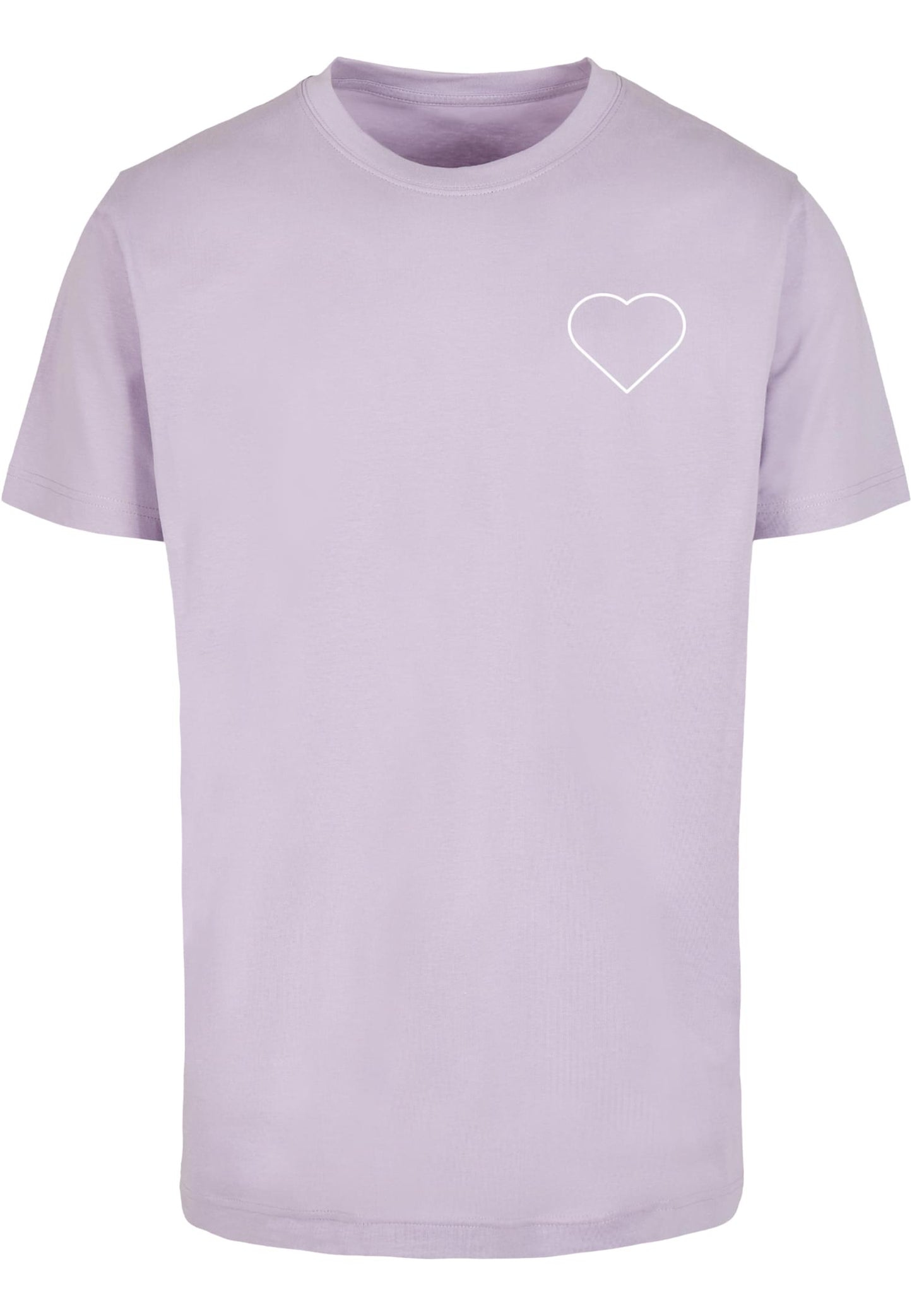 MHSS Herz Weiß 2 T-Shirt Lilac