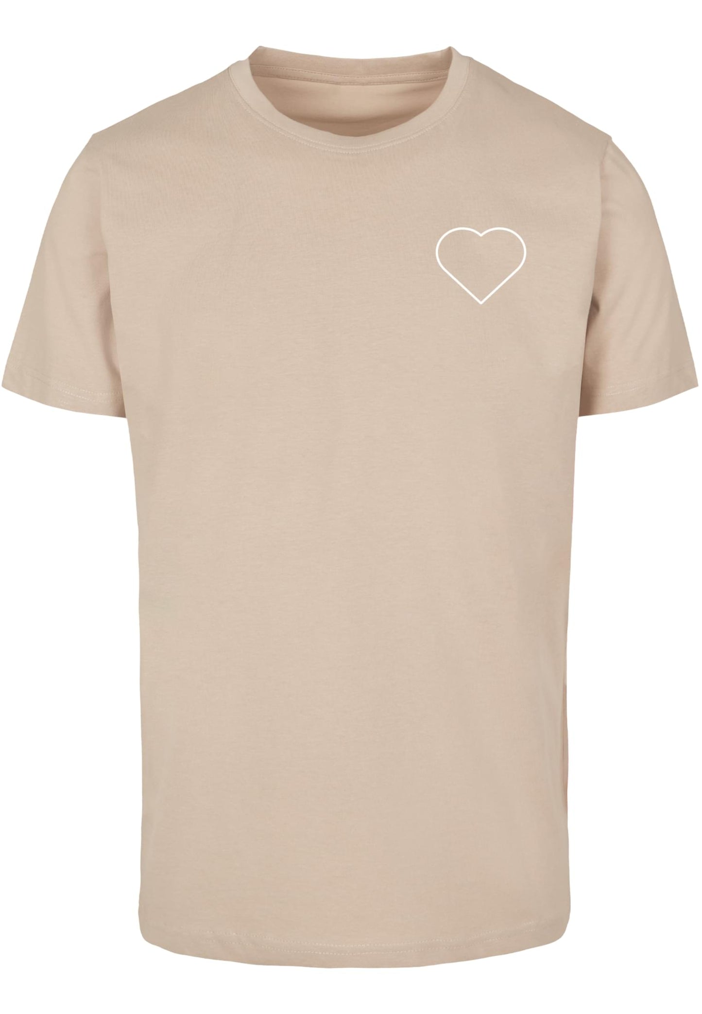 MHSS Herz Weiß 2 T-Shirt Sand