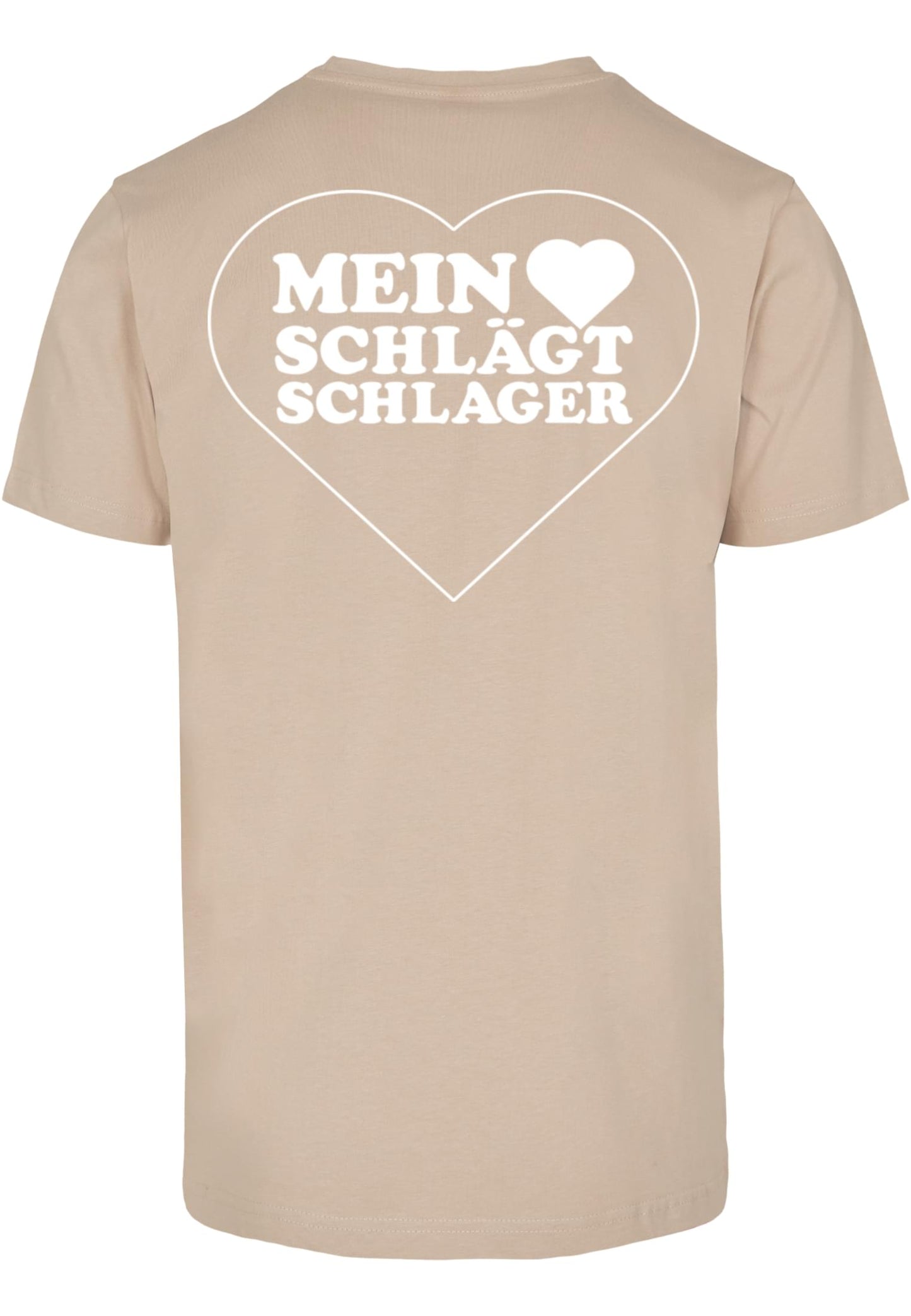 MHSS Herz Weiß 2 T-Shirt Sand