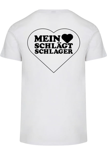 MHSS Herz Schwarz 2 Basic T-Shirt White