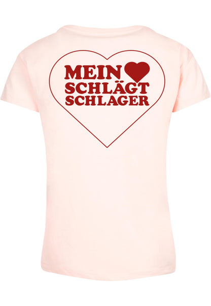 Ladies MHSS Herz Rot 2 T-Shirt Pink