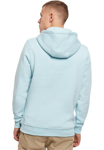 MHSS Logo Weiß Hoodie Ocean Blue
