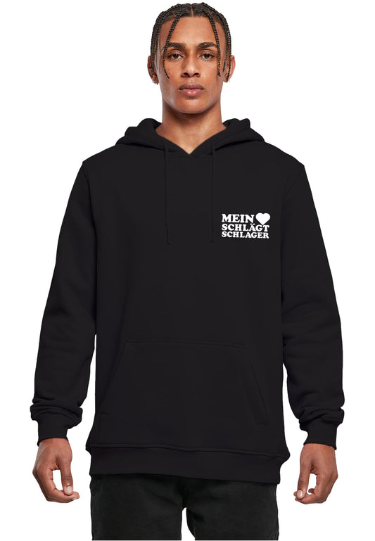 MHSS Logo Weiß Hoodie 2 Black