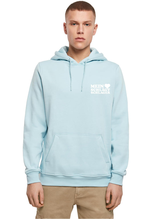 MHSS Logo Weiß Hoodie 2 Ocean Blue