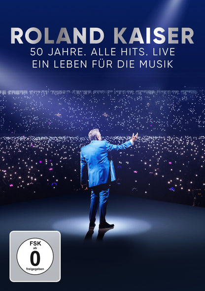 Roland Kaiser - 50 Jahre. Alle Hits.Live "Ein Leben für die Musik" (DVD+Popcornbehälter)